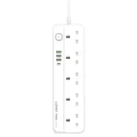 LDNIO SK5493 5 AC Outlets UK Power Strip